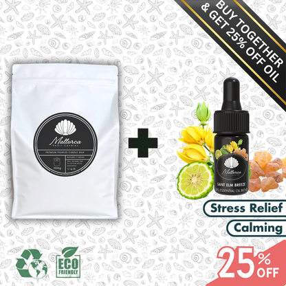 Pearled Candle Kit + Essential Oil Bundle (25% OFF Oil)