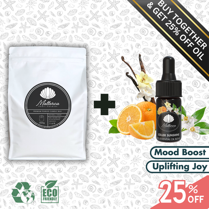 Pearled Candle Kit + Essential Oil Bundle (25% OFF Oil)