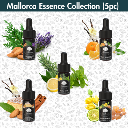 Mallorca Essence Collection · Bundle of 5 · Organic Essential Oils of Mallorca