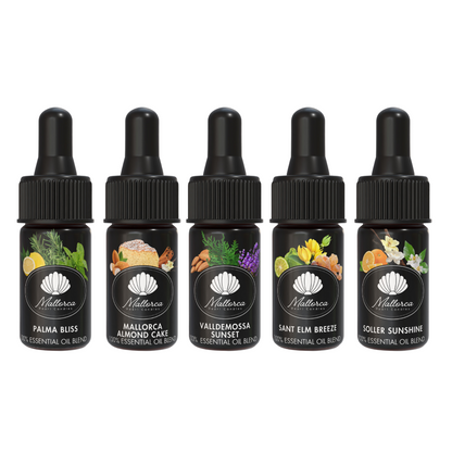 Mallorca Essence Collection · Bundle of 5 · Organic Essential Oils of Mallorca